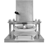 Laminadora De Pasta Plegable masa manual eléctrica para pizza casera, prensadora de acero inoxidable para una preparación fácil y uniforme