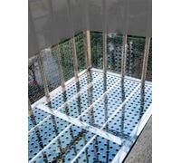 Láminas de acrílico perforadas, Hoja Perforada De Policarbonato 10-110x100cm Diámetro Del Agujero 10mm(80x100cm)