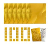 Láminas de aluminio - Lámina reactiva | 100 piezas de papel artesanal para herramientas de grabado, para uñas, manualidades, álbumes de recortes, tarjetas, sellos con impresión