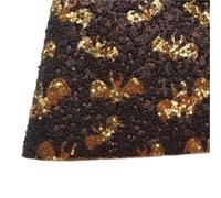LáMinas De Cuero Con Purpurina 3 piezas de tela de vinilo sintético con purpurina dorada y respaldo de fieltro, láminas de cuero for pendientes, lazos y manualidades, 21 x 29 cm