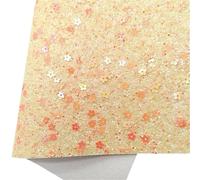 LáMinas De Cuero Con Purpurina Mini rollos de 30 x 134 cm de tela de vinilo sintético con purpurina rosa y forro de fieltro for pendientes, lazos y manualidades.