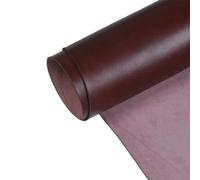 Láminas de cuero, Cuero curtido vegetal encerado Bull, 30x30 cm, multicolor, 1,0-3,0 mm(Burgundy Red,30x30cm-1.0mm thick)