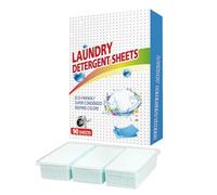 Láminas de detergente para lavado de ropa para eliminar las manchas profundas, jabón de lavandería para el hogar, viajes, 90 unidades, cápsulas y tabletas