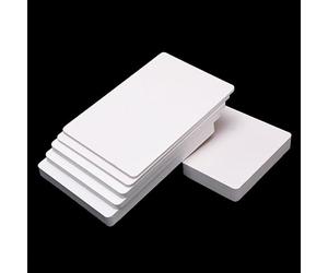 Láminas de espuma de alta densidad Tablero Sintra Hoja de espuma de PVC blanco 100x300x(3-8) mm Paquete de señalización for exhibición arquitectónica(100mm*300mm*3mm(5pcs))