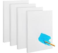 Láminas de espuma EVA, Hojas aislantes de espuma poliestireno, paquete 4 blancas, 30x40x2cm, for bricolaje