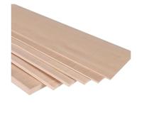 Láminas de Madera de Tilo Basswood Board Model Craft Sheet | 1.5/2/3/4/5/6/7/8-10mm Material for DIY Toys Building Carving Educational Part Accessories(300x450mm-2pcs,Thick 6mm)