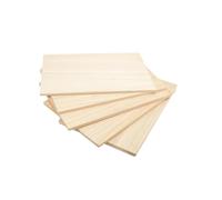 Láminas de Madera de Tilo Basswood Board Plywood Handmade DIY | Thick1.5mm 2mm 3.0mm 4mm 6mm 8mm 10mm Student Building Model Design Material Sheet(300x420mm-1pcs,8mm Thick)