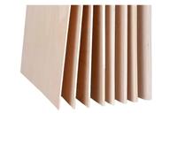 Láminas de Madera de Tilo Basswood Board Wood Panel DIY Craft | 1.5mm/2mm/3.0mm/4mm/5mm/6mm-10mm Thin Model Building Toys Sand Table Scene Making(300x450mm-2pcs,5mm Thick)