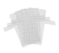 Láminas de Malla de Plástico Blanco 4 Piezas para Manualidades