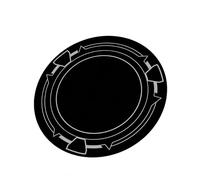 Láminas de metal de 6 cm / 9 cm para teléfono, tablet, ventilador de refrigeración, radiador, anillos de calcomanías para juegos largos