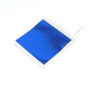 Láminas de pan de oro, DIY arte papel imitación oro plata hoja de cobre hojas paquete 100 multicolor(Color 18)