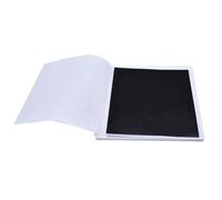 Láminas de pan de oro, Hojas de transferencia lámina dorada, 100 piezas, multicolor(Black)