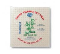 Láminas de Papel de Arroz y Tapioca Cuadradas 22cm, 340g - Obleas para Rollitos de Primavera Vietnamitas y Gỏi Cuốn - Textura Flexible y Resistente - Pack de 340g - NEXU