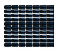 Láminas de película mate Tarros con tapa para almacenar monedas Herramientas de joyería Diseño portátil Contenedor de 30/100