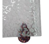 Láminas de piel sintética con purpurina, Rollo de gelatina PVC, hoja A4, tela vinilo for proyecto lazo DIY, multicolor, 20x30cm(Color-2)