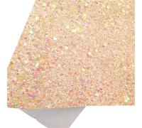 Láminas de piel sintética con purpurina, Rollos de hojas cuero con purpurina, 30x134cm, respaldo fieltro sintético for lazos, manualidades, bricolaje, Multicolor(Color-15)