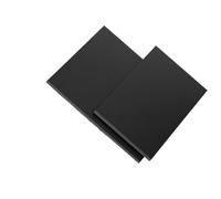 Láminas de plástico ABS 1 Uds. Placa de plástico duro ABS negro, hoja modelo DIY tallado a mano, piezas Material grueso 1/1, 5/2/3/4/4/5/6/8/10/12/15/20/30Mm
