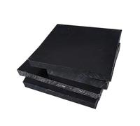 Láminas de plástico ABS, Lámina de plástico ABS 300x300mm Negro Beige 1-20mm Grosor 1 Pieza(Black,300x300x2mm)