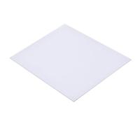 Láminas de plástico ABS Lámina de plástico ABS blanca moldeable en varios tamaños(100 * 200 * 1.5mm(5pcs))