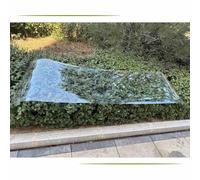 Láminas De Plástico Acrílico Transparente,Planchas De Policarbonato Para Techos,Placas De Fibra De Vidrio,Paneles Impermeable Resistente UV Para Tejados,Para Invernadero Jardín Cocheras,W×L-0.6x9m
