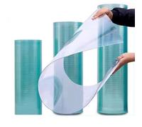 Láminas de Plástico de Policarbonato Placas Impermeable,Recortables Planchas Transparentes Tejados,Panel Reemplazo para Techos Patio Aire Libre,Fácil de Doblar y Cortar (0.8x3m)