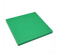 Láminas de plástico, Hoja de nailon extruido PA6, varios tamaños, color verde