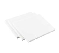 Láminas de plástico, PA66 Hojas Cuadradas Nylon 100x100x(2-8) mm 4 Uds
