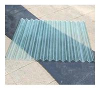 Láminas De Policarbonato Corrugado De Iluminación,Paneles Para Tejado De Plástico Transparente,Chapas Perfiladas Techo Impermeable,Hojas De Techo Silenciosas Autolimpiables,10Pcs-0.9x0.9m(35x35in)