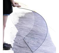 Láminas de policarbonato Láminas para techos, Polycarbonate Roofing Panels Clear Multiple Sizes For Greenhouse Shed Carport Canopy(1.8x12m/6x39.4ft)