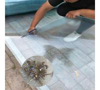 Láminas de Policarbonato Planchas Impermeable Transparente,Placas Resistentes a los Rayos UV,Panel para Exteriores,Invernaderos,Techos,Fácil de Doblar y Cortar,Personalizable (0.5 * 10m)