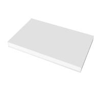 Láminas de polipropileno blanco, lámina de plástico PP, ancho 400 mm, largo 600 mm, espesor 2-6 mm, for mecanizado y proyectos de bricolaje.(400x600x4mm)