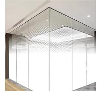 Láminas de privacidad para Ventanas, Película de privacidad 72 Pulgadas Alto, patrón Puntos degradados Que se desvanecen, Puerta corredera for baño, reunión 16-394(W 34in/86cm)