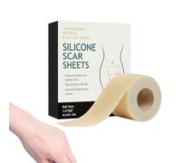 Láminas De Silicona Para Cicatrices | Láminas De Belleza Y Cuidado De La Piel Y Nutritivas | Tiras De Silicona Para Reducir Cicatrices - Para Recuperación De Cesárea Quemaduras Hombro Brazo Pierna Cue