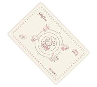 Láminas de Silicona para Hornear - Base Reutilizable Gruesa para Tarta Pizza Fondant,Superficie Antiadherente Reforzada para Amasar 60x40 cm Alimentario para Encimera Horno Pan Pasteles