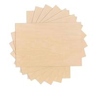 Láminas de tilo americano, Hojas de tilo, 5 uds., grabado suave, corte, modelos arco, tinción, varios tamaños(0.2x20x20cm)