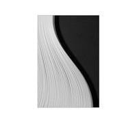 Laminas Decorativas Pared Negro Marfil Blanca Decoración pared Salon Laminas para Cuadros Decorativos Cuadros Decoracion Salon Modernos Dormitorios Lienzos Decorativos Sin Marco 50x70cm/1 Pcs