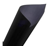Laminas para Tintar Lunas Coche Negro de 100x50 cm for Colocar en Ventanas automóviles Películas Vidrio Ventanas sin Cortar Ventajas Solar Hoja UVA Protector for Auto