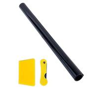 Laminas Para Tintar Lunas Coche Película de tinte de 300 cm x 50 for ventanas de automóviles, película adhesiva protectora solar UV for decoración del hogar, láminas de vidrio for ventanas, película t