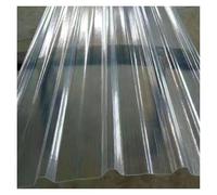 Láminas Plástico Policarbonato Resistente al Viento y a la Presión Techo Corrugado Paneles Luz Fibra Vidrio Marquesina para Balcón(A,0.9x1.3m/2.95x4.27ft)