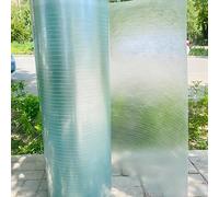 Láminas Policarbonato Invernaderos Planchas Impermeable Placas Transparente Marquesina Tragaluces Paneles,Fácil de Doblar y Cortar Repuesto (WxL:1.2x4m(3.94x13ft))