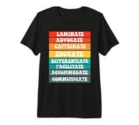 Laminate Collaborate SPED Día de Concientización sobre el Autismo del Maestro Camiseta Premium