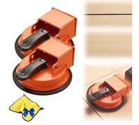 Laminate Floor Gap Fixer Tool, Floor Gap Fixer Tool, 2026 Upgraded Adjustable Heavy Duty Suction Flooring Tools for Laminate Floors (Orange,2PCS)