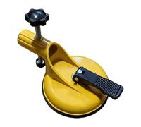 Laminate Floor Gap Repair Tool - Aluminum Alloy Rubber 12.3cm | Heavy Duty Marble Leveler With Suction Cup Clamp | Adjustable Flooring Tool For Tile Marble Stone Alignment Installation Renovation