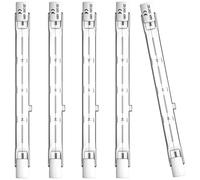 Lamkrtlp 5 Piezas Bombilla Halógena R7s 1188mm Reguable halógeno R7s 230V 4000W Blanco Cálido 2800K [Clase de eficiencia energética G]