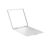 Lamkrtlp Espejo de Maquillaje de Viaje, Espejo Plegable Portátil, Ultrafino y Duradero, para Viajes, Oficina, Camping, Exteriores (6 x 7 cm)