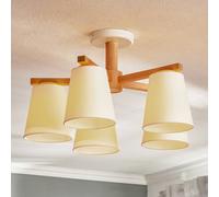 Lamkur Lámpara de techo Canditia, 5 luces