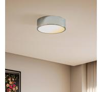 Lamkur Plafón Kimban de metal, Ø 26 cm, cromado