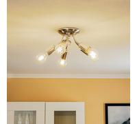 Lamkur Plafón Romie, 5 luces, cromado