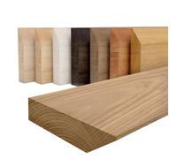 LAMO Manufaktur Estantería Madera Pared sin Agujeros - Estantería 150cm per bagno, corridoio, cucina - Colore: Nogal, Borde: 1x biseauté à 30 gradi Madera Maciza, diseño Moderno