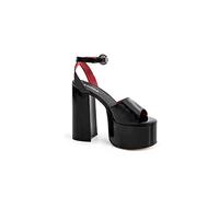 LAMODA All For You Extreme, Zapato Corto Mujer, Patente Negra, 40 EU